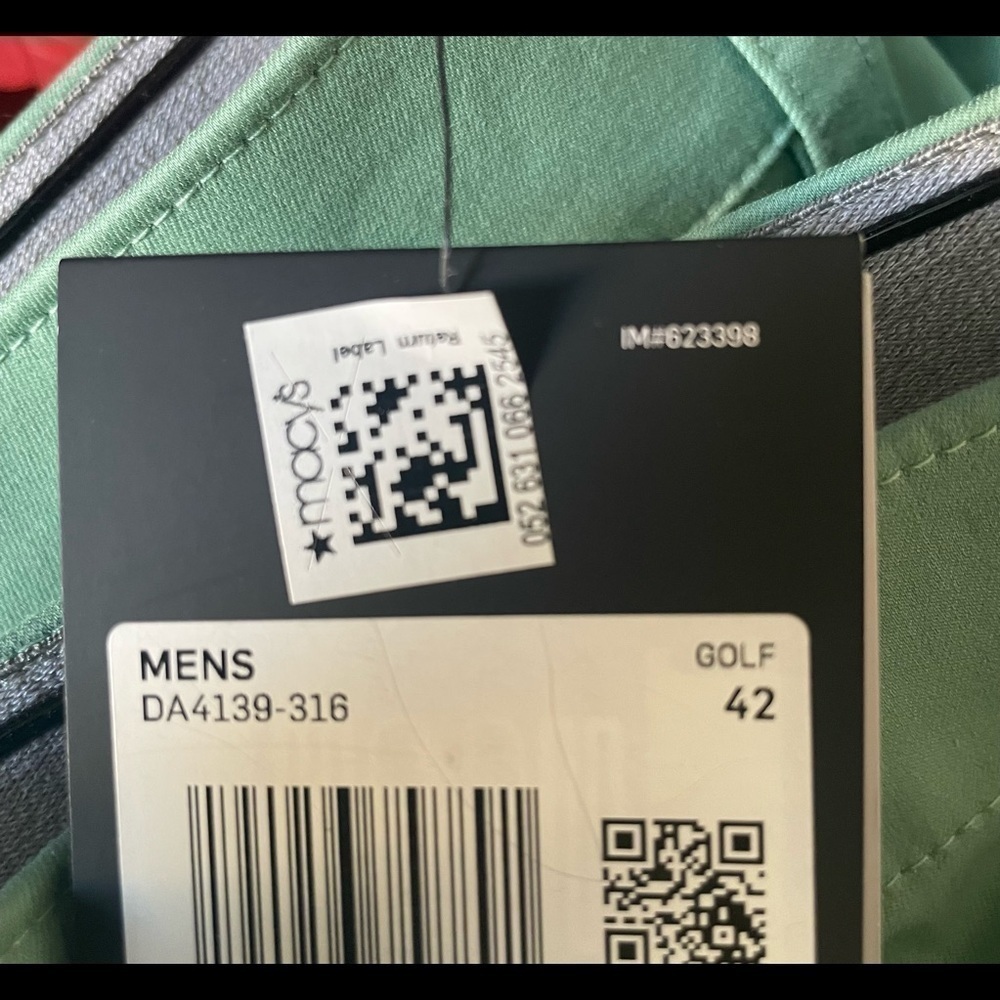 Men's Nike DA4139-316 Golf Shorts, Size UPF 40+, Green, New with Tags - Picture 2 of 12